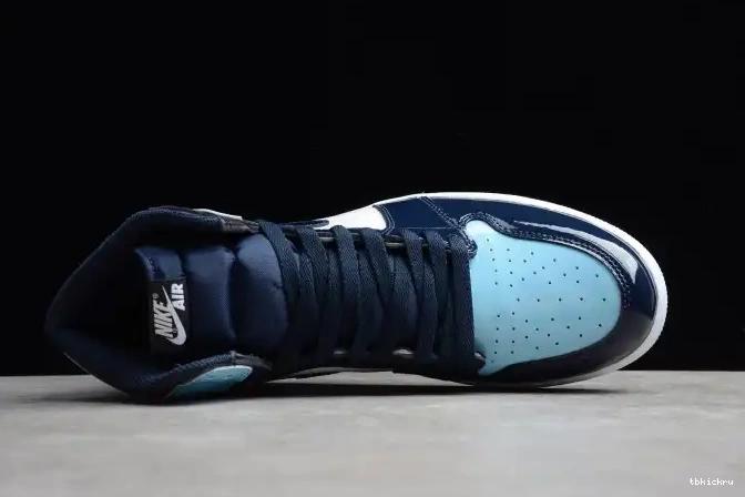 Rep TBkick 1 Jordan Retro CD0461-401 UNC Patent OG Air High 0502